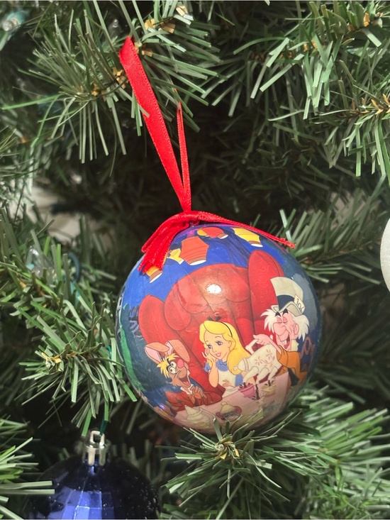 Disney Other - Disney vintage Alice in Wonderland Holiday Ornament -